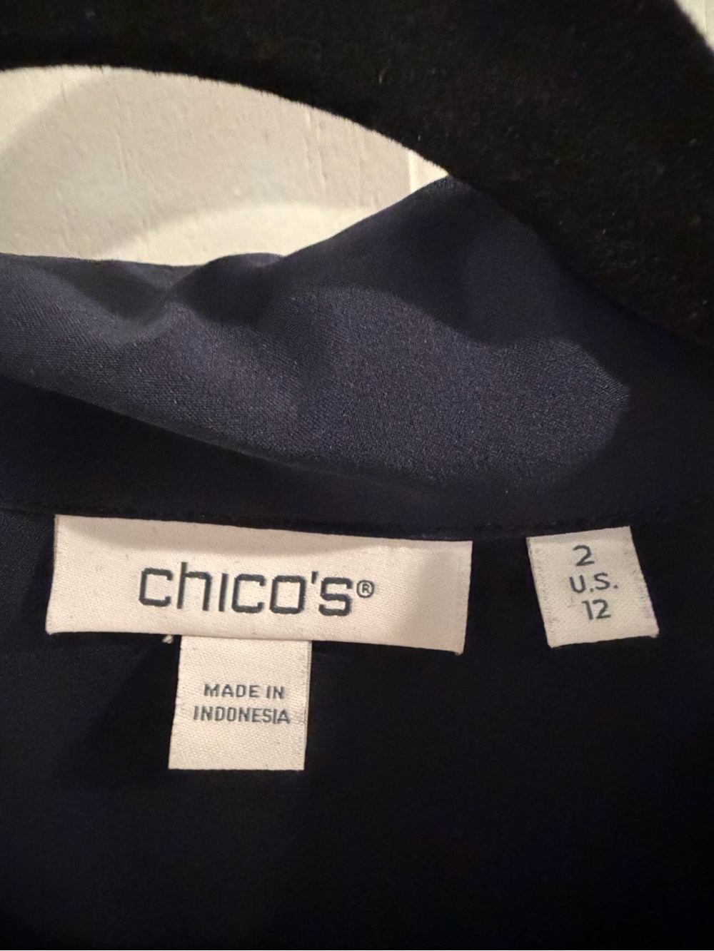 Chico's Navy dress - Picture 3 of 3
